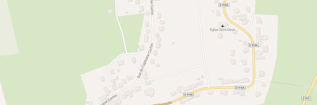 Plan du 243 Rue du Capitaine Cochin à Lesménils