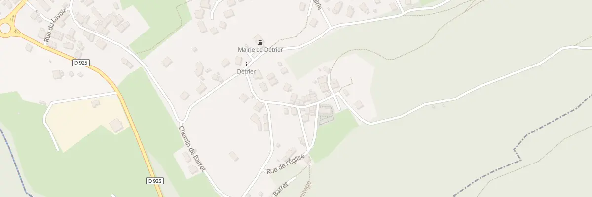 Plan du 53 Imp Saint Martin à Détrier