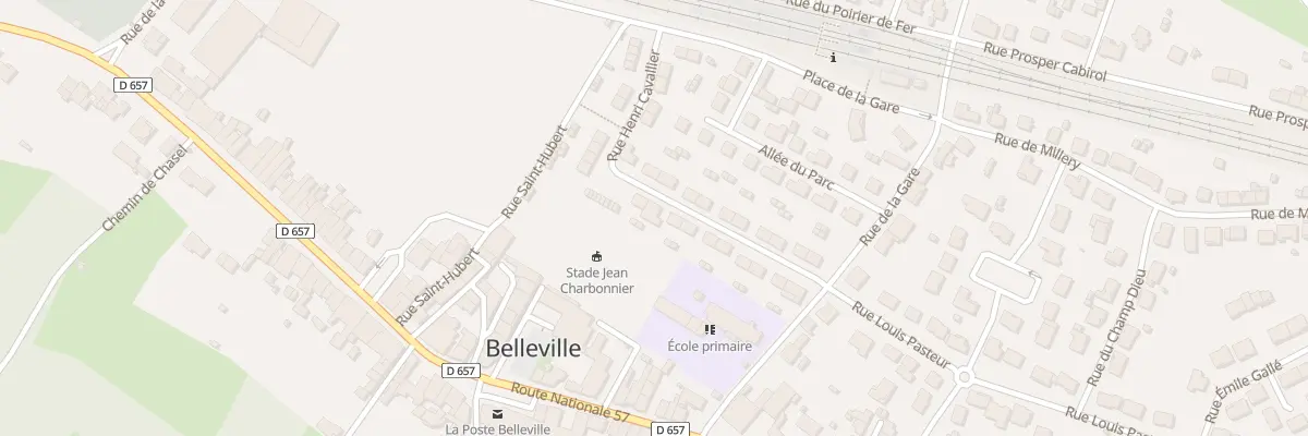 Plan du 17 Rue Henri Cavallier à Belleville