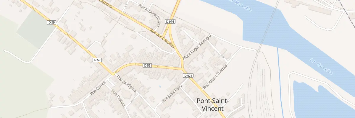 Plan du 24 Rue Jean Jaurès à Pont-Saint-Vincent