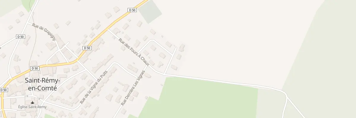 Plan du 11 Rue Emile Joyeux à Saint-Rémy-en-Comté
