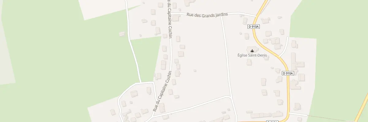 Plan du 195 Rue du Capitaine Cochin à Lesménils