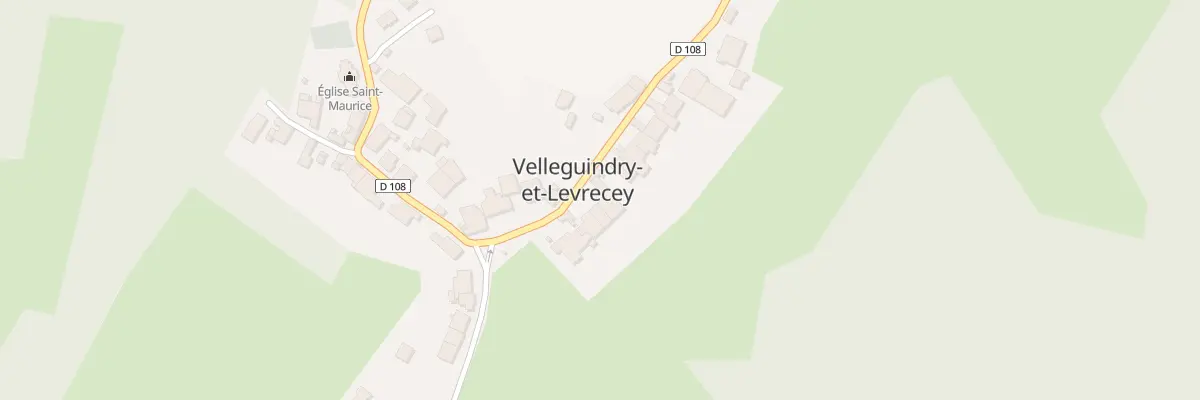 Plan du 10 Rue de la Corrière à Velleguindry-et-Levrecey