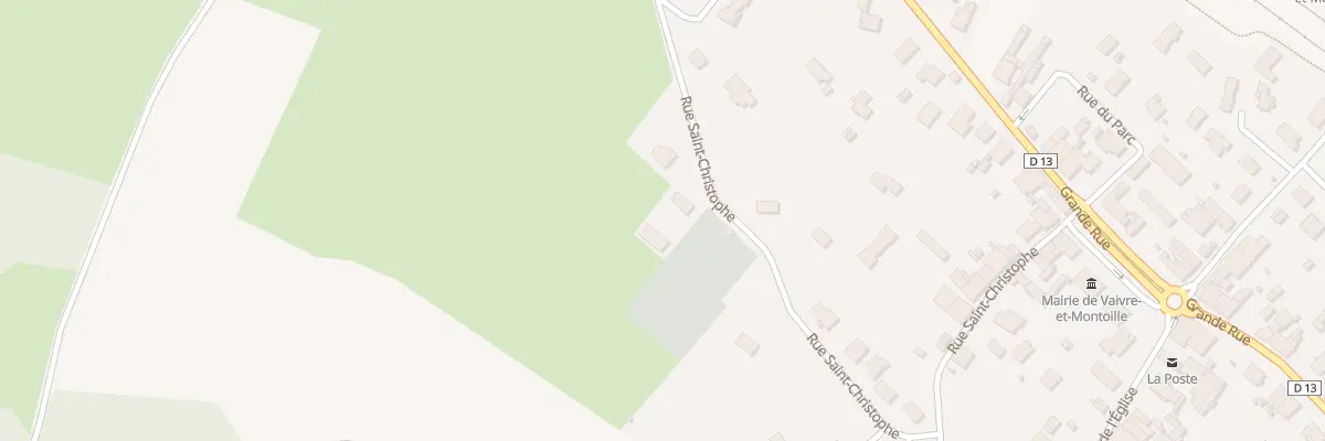 Plan du 17B Rue St Christophe à Vaivre-et-Montoille