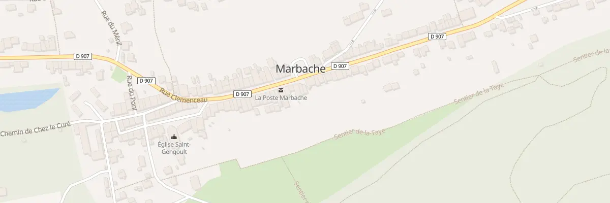 Plan du 58 Rue Clémenceau à Marbache