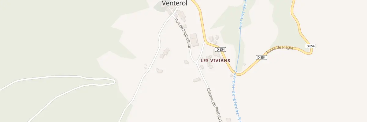 Plan du 66 Rue de l’Apiculteur à Venterol