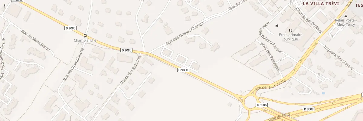 Plan du 115 Rue des Grands Champs à Epagny Metz-Tessy