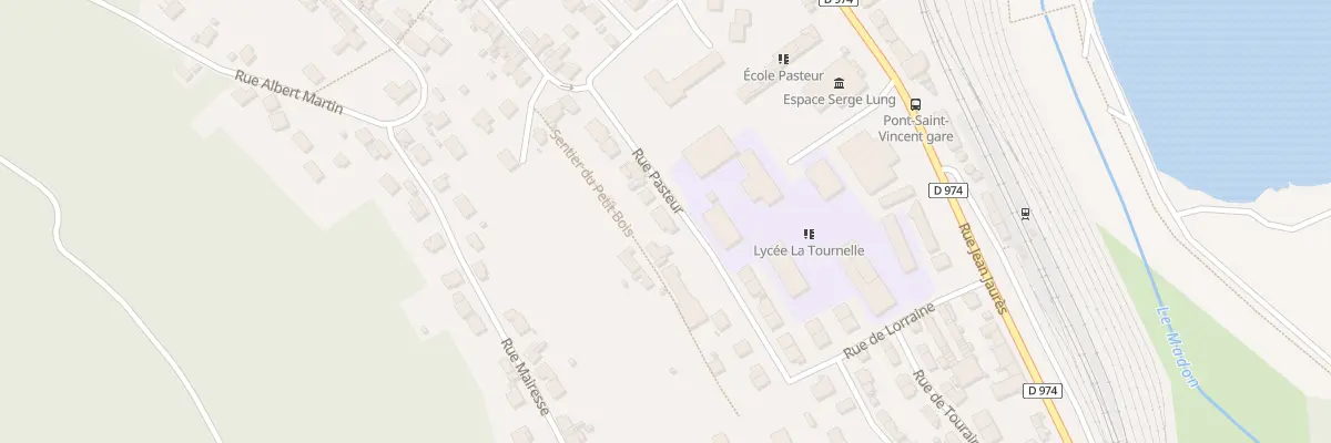 Plan du 58 Rue Pasteur à Pont-Saint-Vincent
