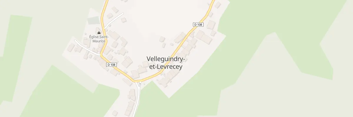 Plan du 12 Rue de la Corrière à Velleguindry-et-Levrecey