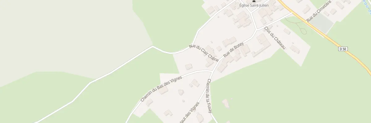 Plan du 2 Che du Bas des Vignes à Menoux