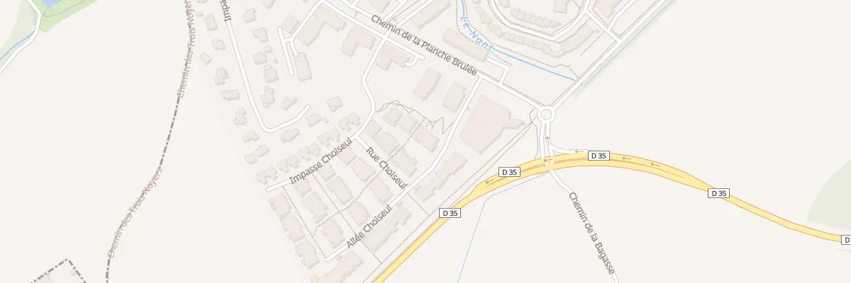 Plan du 4A Rue Choiseul à Ferney-Voltaire