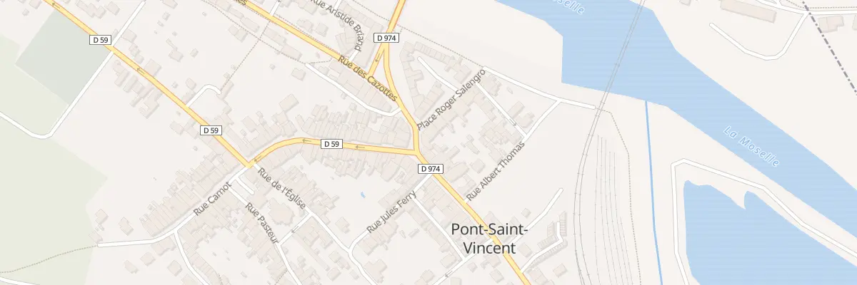 Plan du 17 Rue Jean Jaurès à Pont-Saint-Vincent