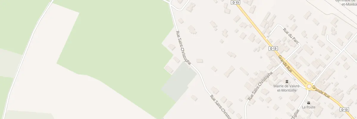 Plan du 17 Rue St Christophe à Vaivre-et-Montoille