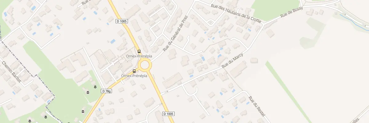Plan du 34 Rue de la Ferme à Ornex