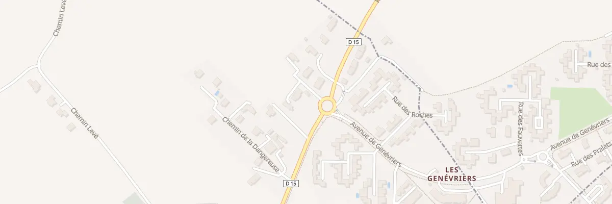 Plan du 865 Rte de Divonne à Versonnex