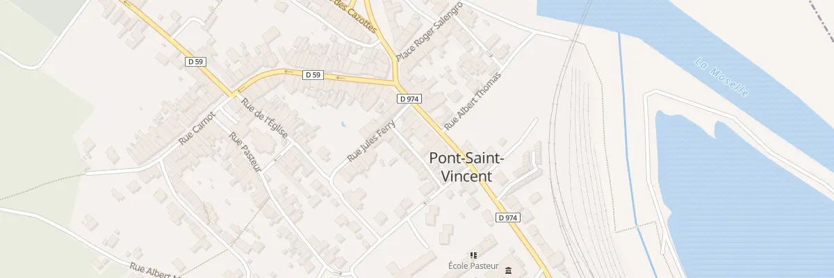 Plan du 46 Rue Jean Jaurès à Pont-Saint-Vincent