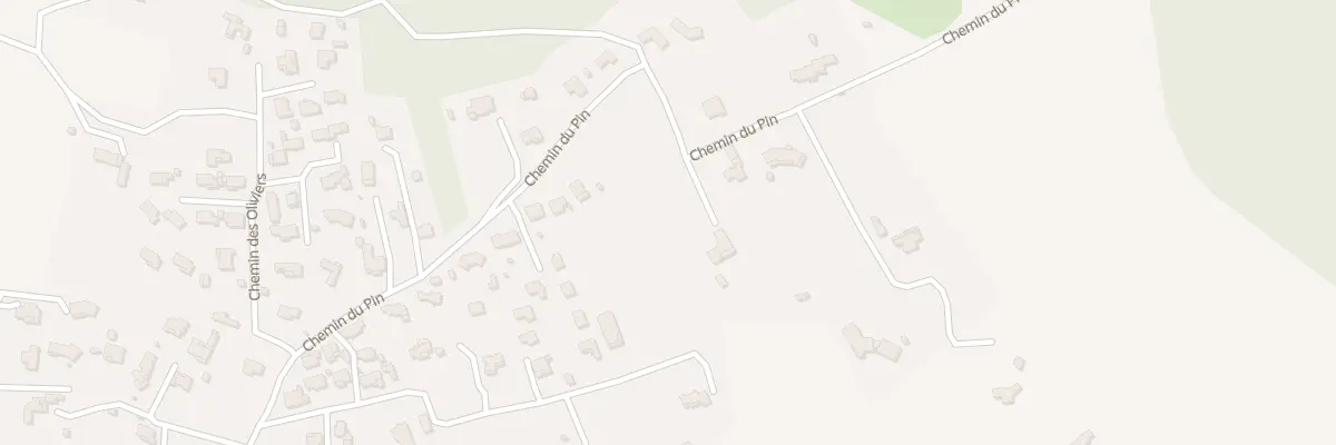 Plan du 1400B Che du Pin à Brignoles
