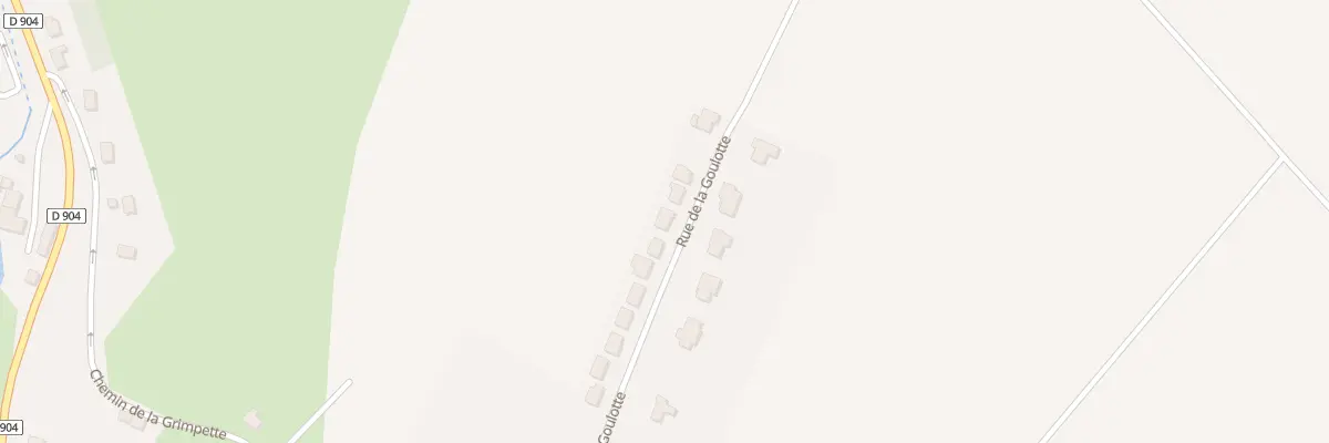 Plan du 7 Rue de la Goulotte à Vézelise
