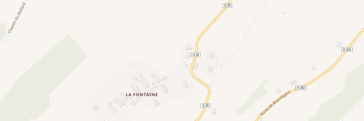 Plan du 10 Rte du Lac à Saint-Pierre-de-Soucy