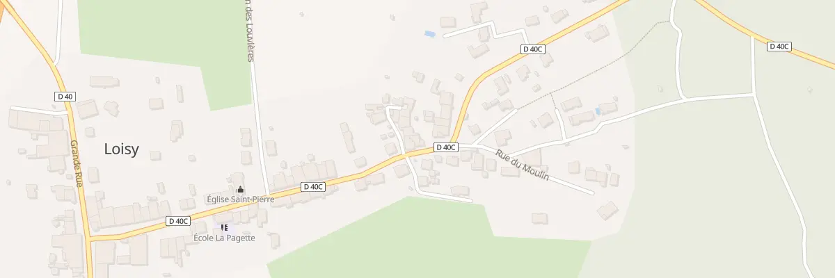 Plan du 30 Rue de l’Eglise à Loisy