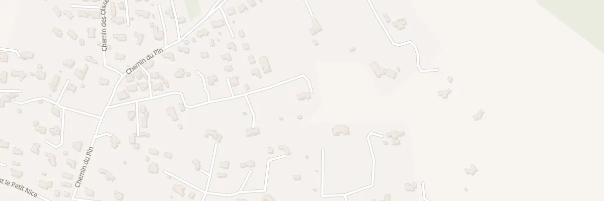 Plan du 9892 Le Pin à Brignoles