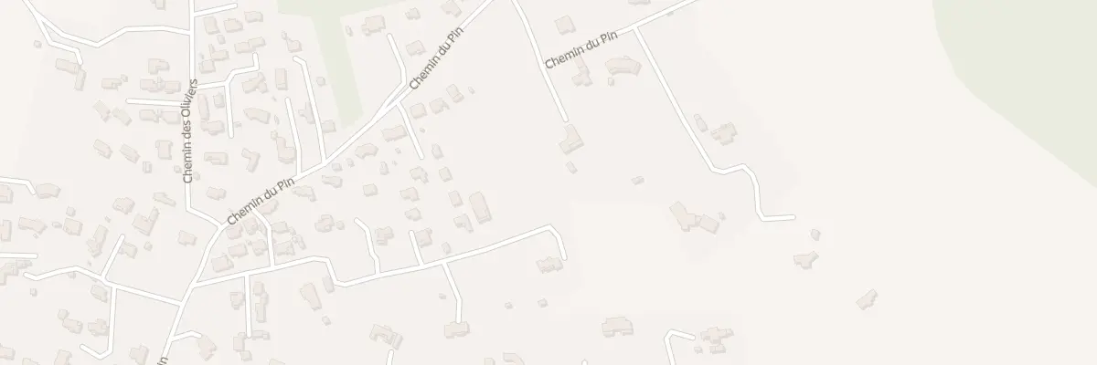 Plan du 1400G Che du Pin à Brignoles
