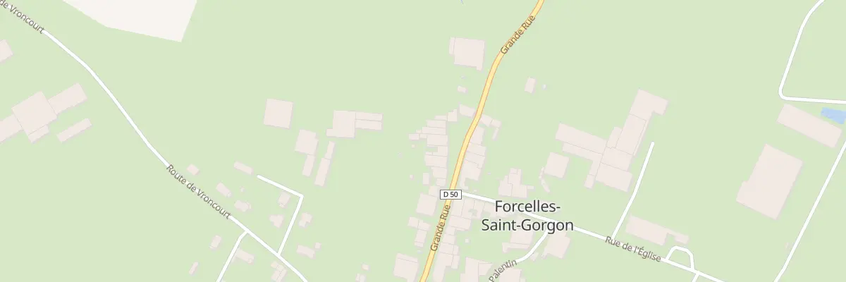 Plan du 14 Gr Grande Rue à Forcelles-Saint-Gorgon