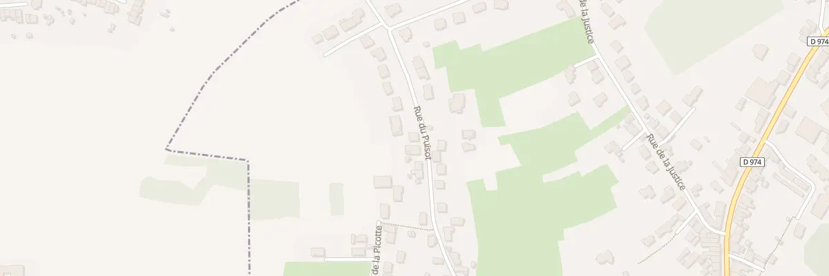 Plan du 431 Rue du Puisot à Neuves-Maisons
