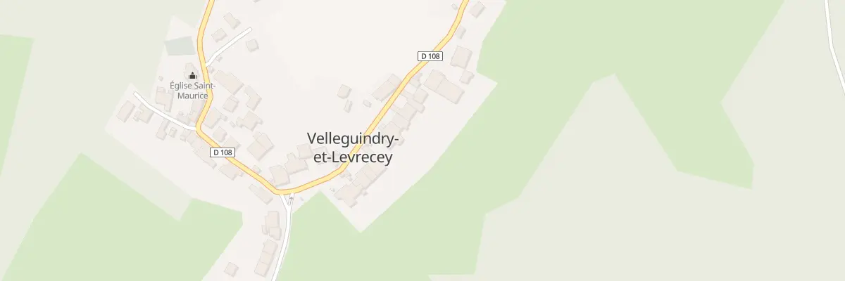 Plan du 14 Rue de la Corrière à Velleguindry-et-Levrecey