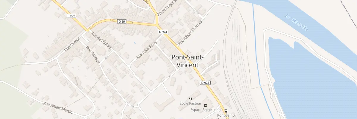 Plan du 54 Rue Jean Jaurès à Pont-Saint-Vincent