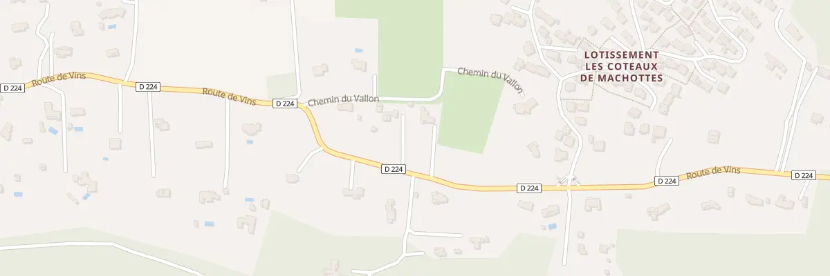 Plan du 5700 Les Machottes au Val