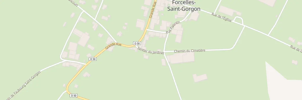 Plan du 1 Le Jardinet à Forcelles-Saint-Gorgon