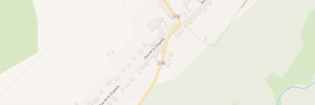 Plan du 5 Rue de la Chapelle à Houdreville