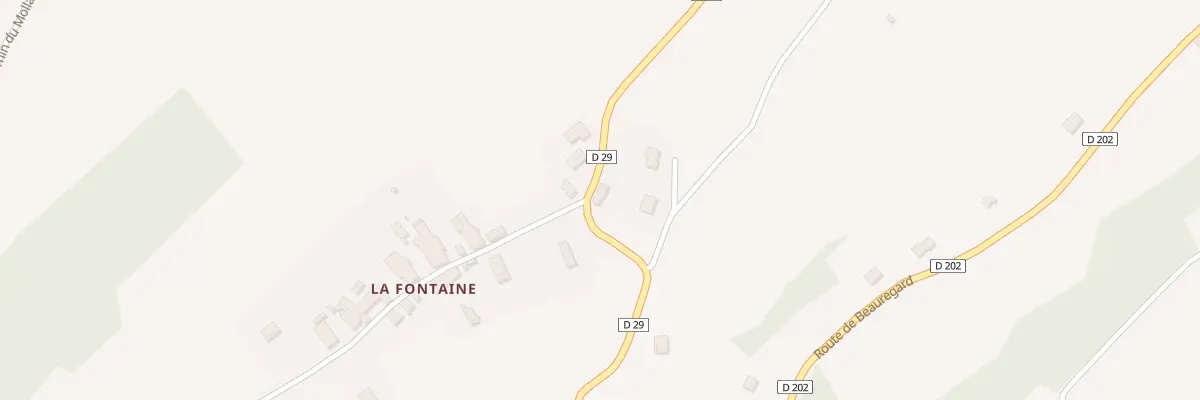 Plan du 5 Rte de Beauregard à Saint-Pierre-de-Soucy