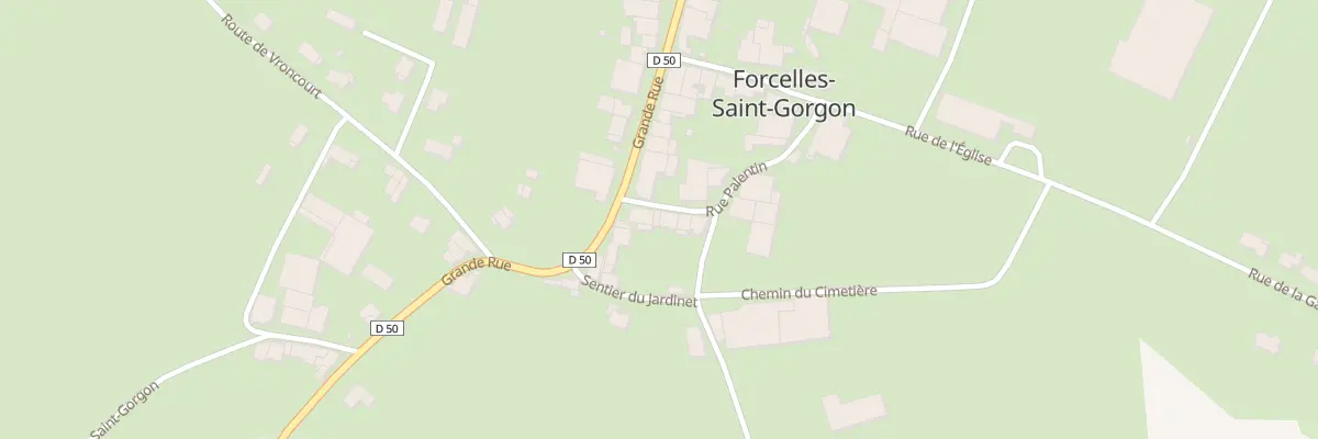Plan du 4 Rue Palentin à Forcelles-Saint-Gorgon