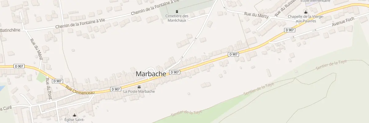Plan du 41 Rue Clémenceau à Marbache