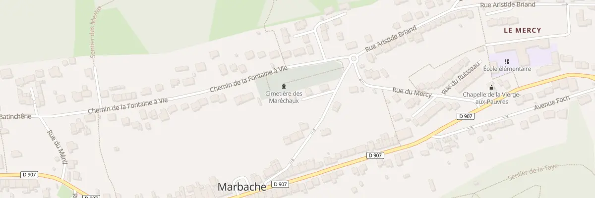 Plan du 8T Rue Aristide Briand à Marbache