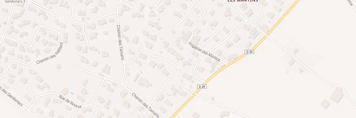 Plan du 166 Rue du Fusain à La Crau