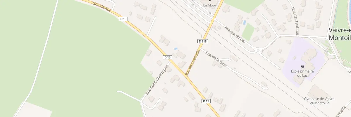Plan du 1 Rue de Montoille à Vaivre-et-Montoille