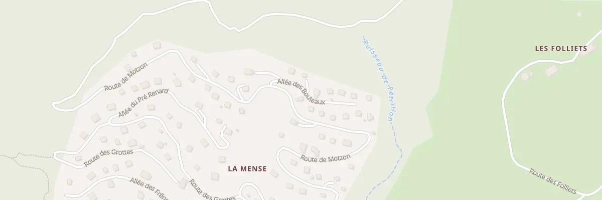 Plan du 46 All des Bouleaux à Aillon-le-Jeune