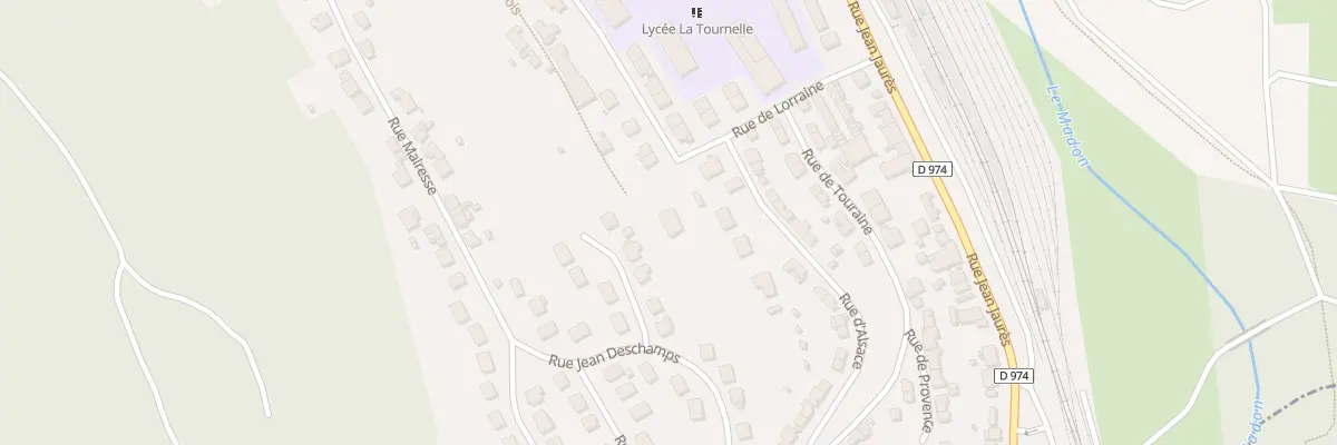 Plan du 74 Rue Pasteur à Pont-Saint-Vincent
