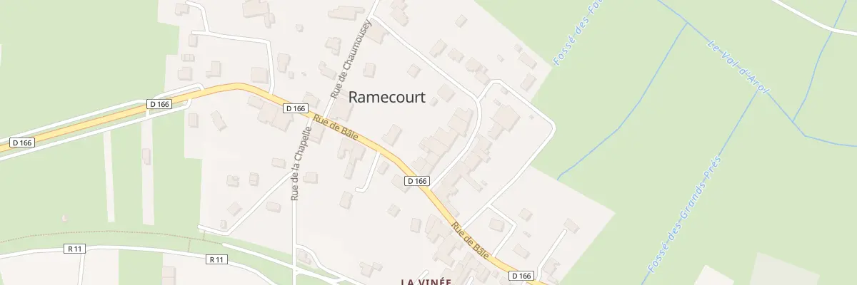 Plan du 5 Rue du Chatelet à Ramecourt