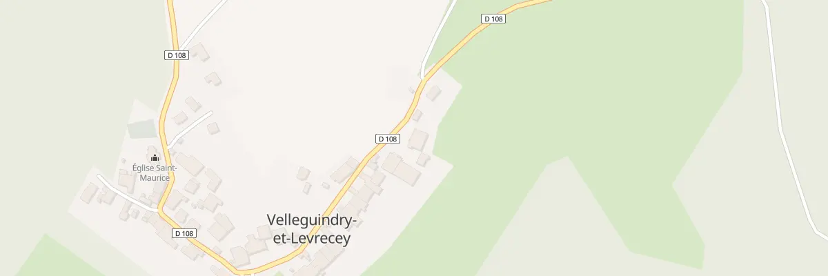 Plan du 22 Rue de la Corrière à Velleguindry-et-Levrecey