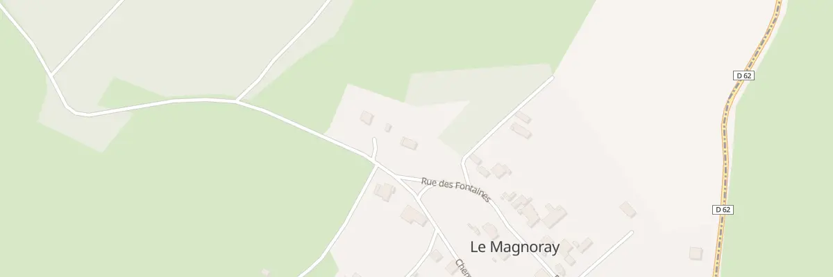 Plan du 42 Rue des Fontaines au Magnoray