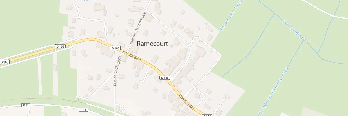 Plan du 7 Rue du Chatelet à Ramecourt