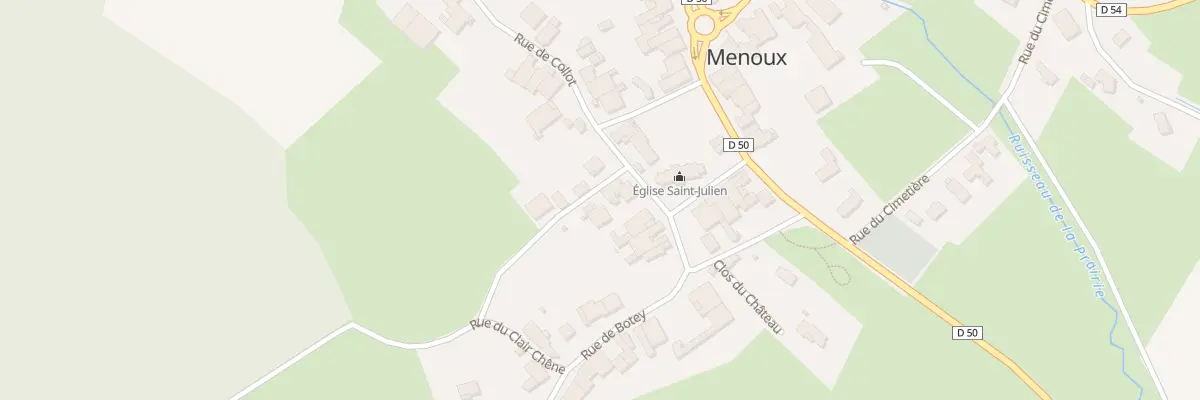 Plan du 14 Rue de Collot à Menoux