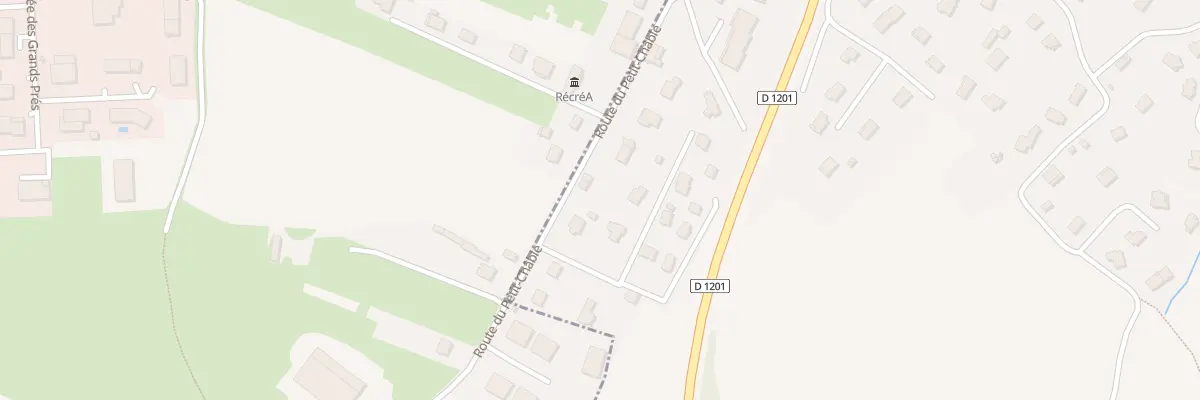 Plan du 183 Rte du Petit Chable à Beaumont