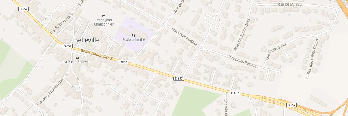 Plan du 7 Rue des Glaieuls à Belleville