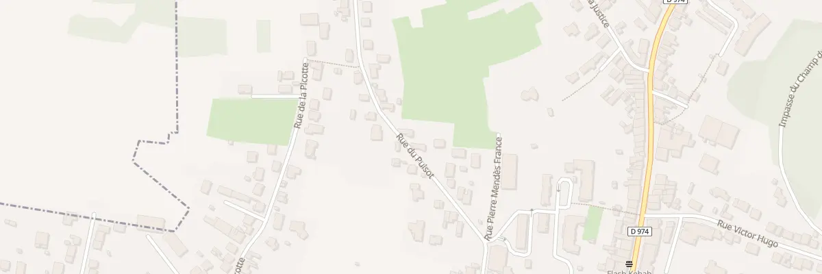 Plan du 234 Rue du Puisot à Neuves-Maisons