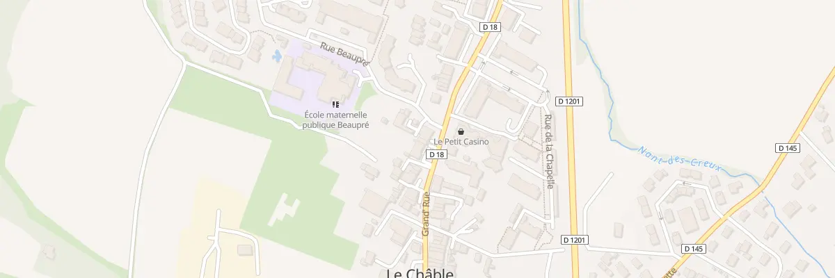 Plan du 263 Grand-Rue à Beaumont